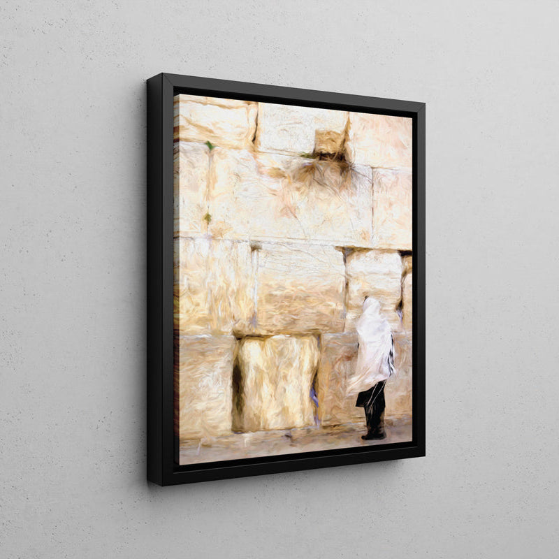 Windswept Tefillah - Floating Frame