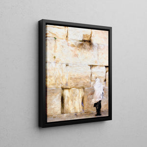 Windswept Tefillah - Floating Frame