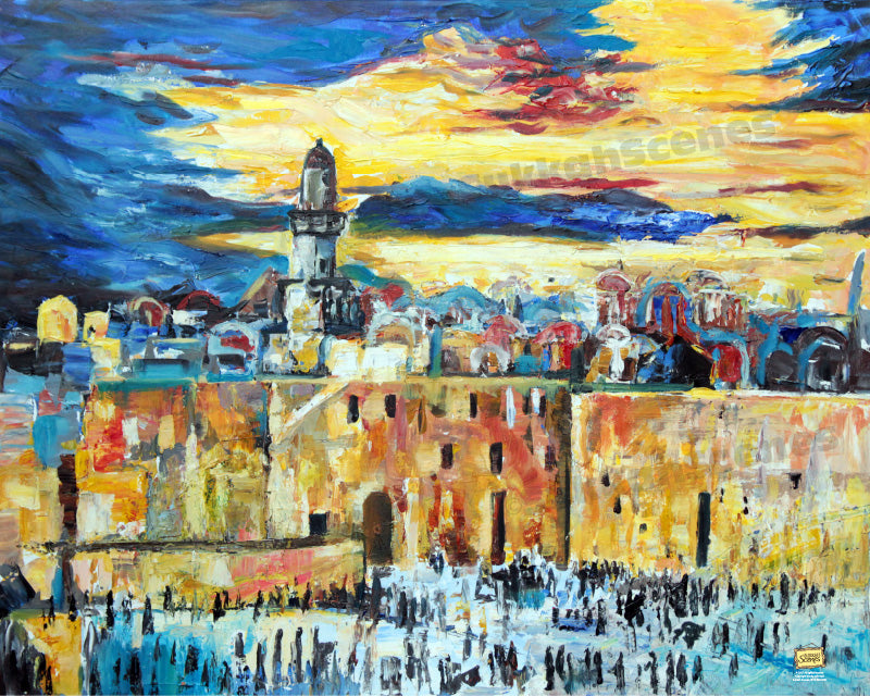 The Kosel SukkahScenes